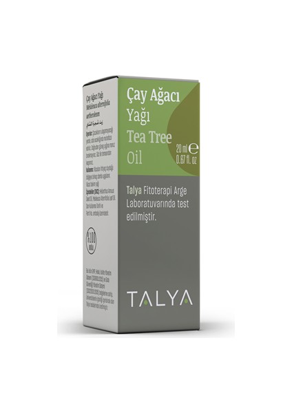 Çay Ağacı Yağı (Tea Tree Oil), 20ml