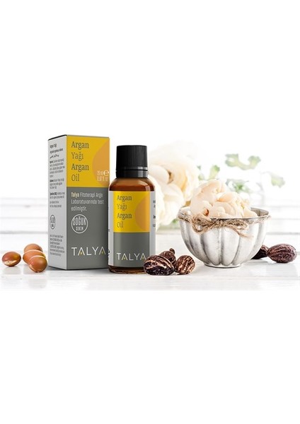 Argan Yağı, Soğuk Sıkım,%100 Saf ve Doğal, 20 ml