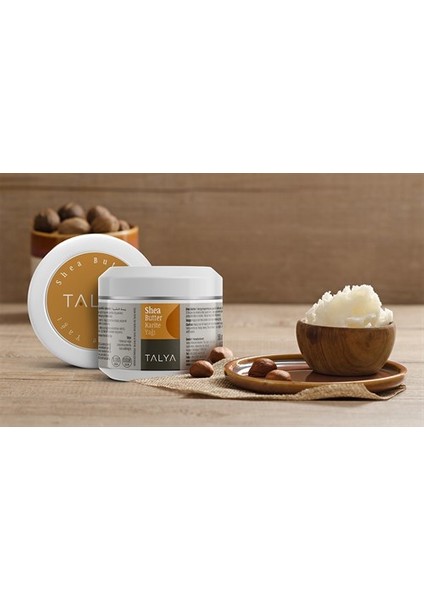 Shea Butter (Karite Yağı), Soğuk Sıkım, %100 Saf ve Doğal, 50 ml