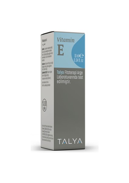 Vitamin E Damla, 0.34 fl. oz, 10 ml