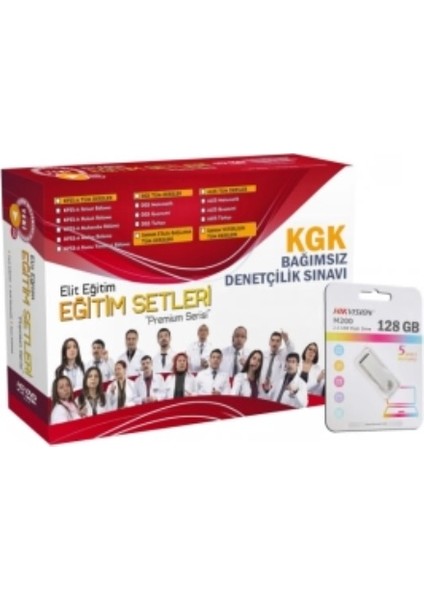 YMM'ler İçin KGK Bağımsız Denetçilik Eğitim Seti (64 GB USB Bellek İçerisinde)