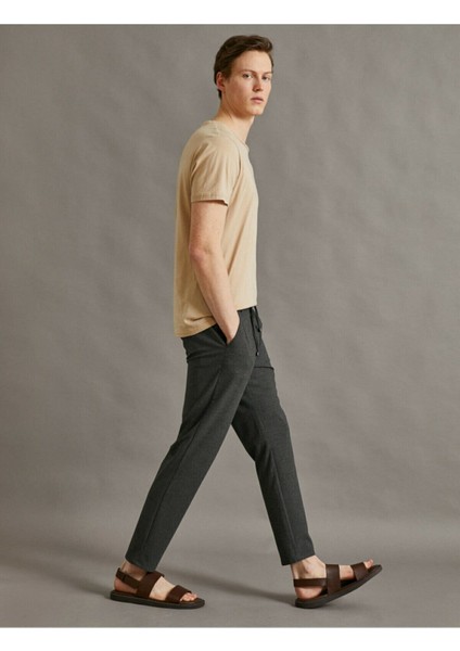 Koton 1YAM41021BW Koton Erkek Kanvas Pantolon
