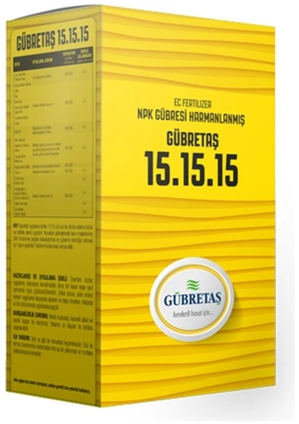 Demirler  Ambalaj 15.15.15 - Toz Gübre (1 Kg)