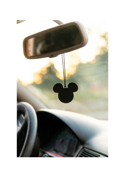 Araba Süsü Metal Mickey Mouse Dikiz Aynası Süsü