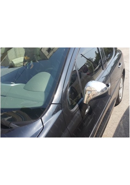 Peugeot 207 Krom Ayna Kapağı 2 Prç. 2006 Üzeri P. Çelik