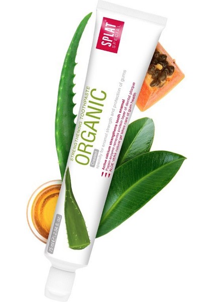 Organic Aloe Vera Diş Macunu 75 ml