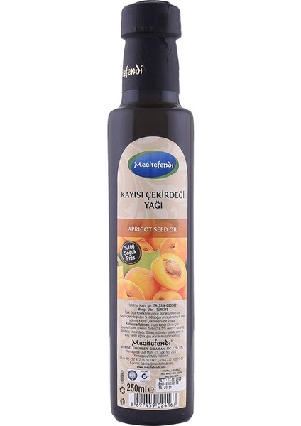 Mecitefendi Kayısı Çekirdeği Yağı 250 ml