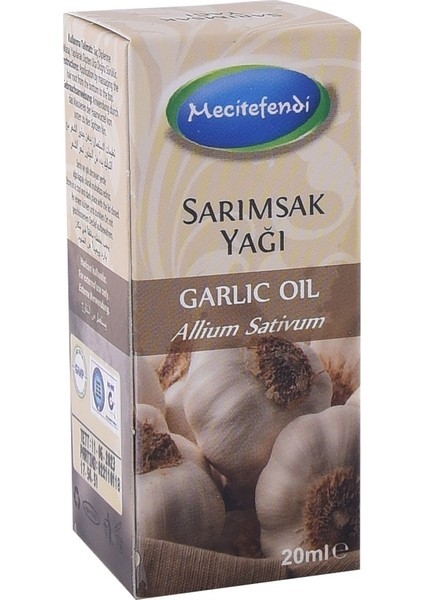 Mecitefendi Sarımsak Yağı 20 ml