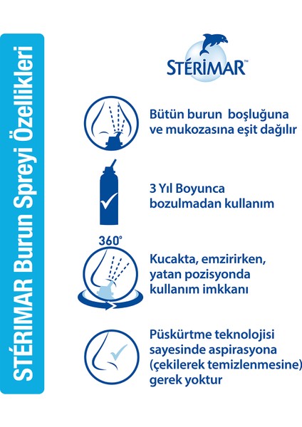 Isotonic Yetişkin Burun Spreyi 50ML + Isotonic Baby Burun Spreyi 50ML modelleri
