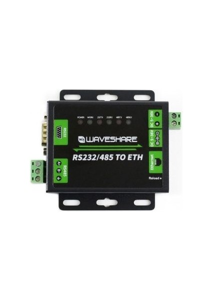 Endüstriyel RS232 RS485 - Ethernet Dönüştürücü