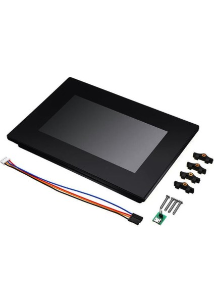 7.0 Inch Nextion Hmı Rezistif Dokunmatik LCD Ekran ve Muhafaza Kasalı- 800X480 - 32MB Hafıza