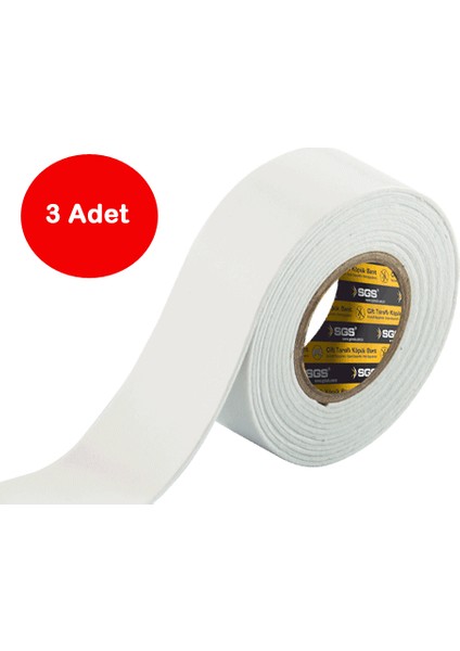Köpük Bant Çift Taraflı Tablo Yapıştırma Askı Bandı 24 mm x 2 mt 3 Adet