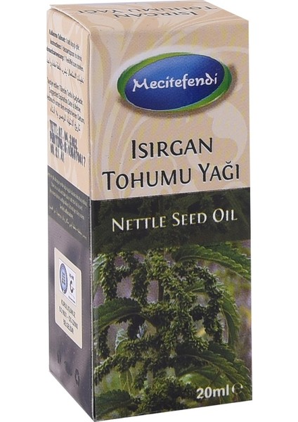 Mecitefendi Isırgan Tohumu Yağı 20 ml