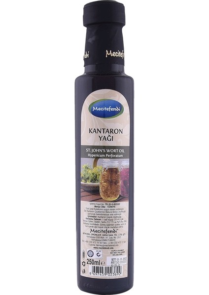 Mecitefendi Kantaron Yağı 250 ml