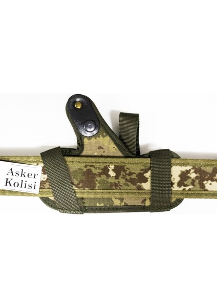 Cırtlı Yarım Kelebek Yeni TSK Tabanca Kılıfı - Askeri Ürün