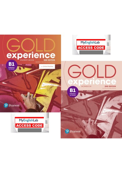 Gold Experience B1 Students' Book + Workbook With Myenglishlab (Online Access Code Lu)
