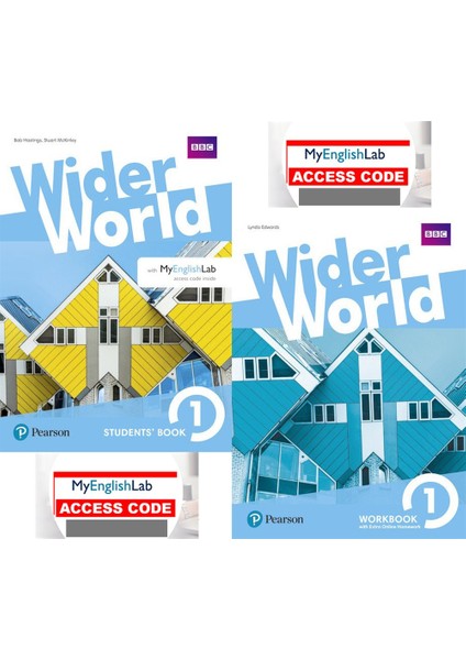 Wider World 1 Students' Book + Workbook With Myenglishlab (Online Access Code Lu)