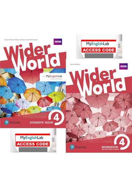 Wider World 4 Students' Book + Workbook With Myenglishlab (Online Access Code Lu)