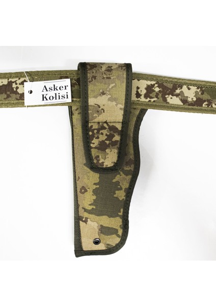 Klasik Cırtlı Yeni TSK Kamuflaj Tabanca Kılıfı - Askeri Kılıflar fiyatları