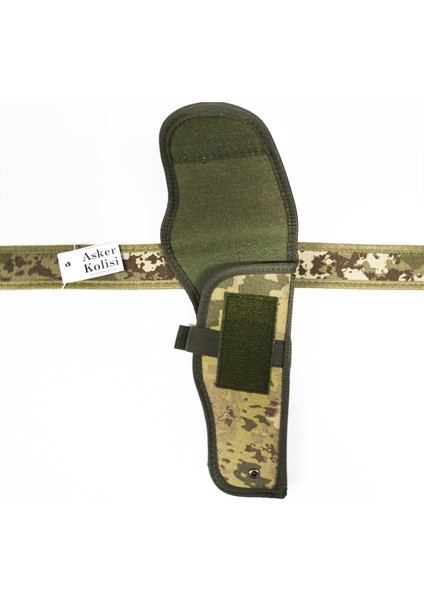 Kapaklı Klips Çıt Çıtlı Yeni Kamuflaj Tabanca Kılıfı - Askeri Malzeme fiyatları