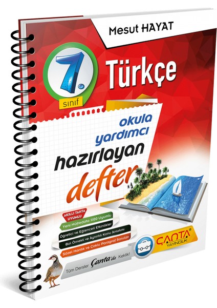 Çanta Yayınları 7. Sınıf Defter Hazırlayan Türkçe - Mesut Hayat