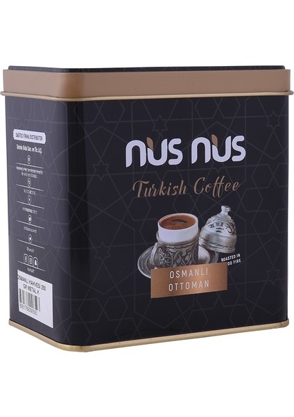 Osmanlı Kahvesi 250 Gr Metal Kutu