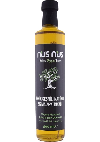 Kekik Çeşnili Natural Sızma Zeytinyağı 500 ml