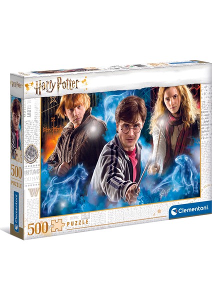 - 500 Parça Harry Potter Yetişkin Puzzle - 1