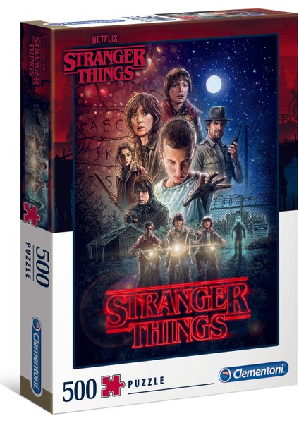 - 500 Parça Stranger Things Yetişkin Puzzle - 1