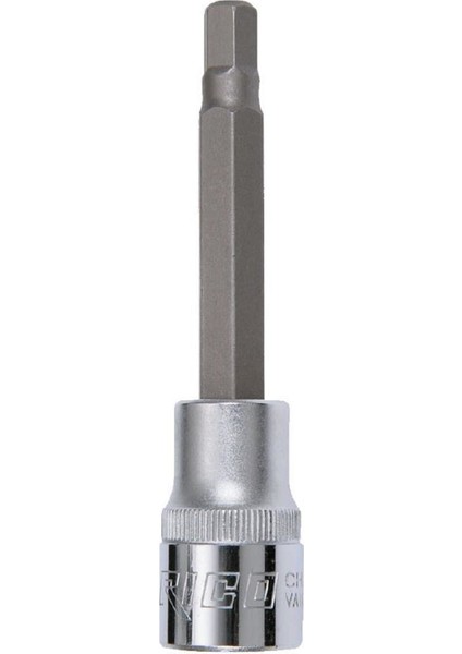 007-RC9600 1/2 6 Köşe 8 mm Ribe L Lokma 12 cm