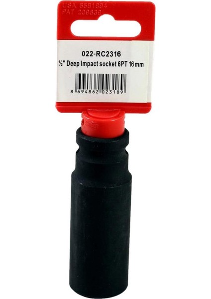 022-RC2316 6 Altı Köşeli 1/2 Derin Havalı Lokma 16 mm fiyatları