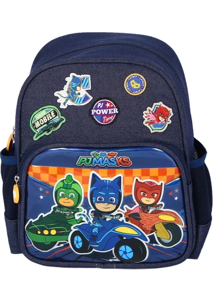 Me Çanta Pj Mask Blue Jeans Motorlu Anaokul Çantası 21428