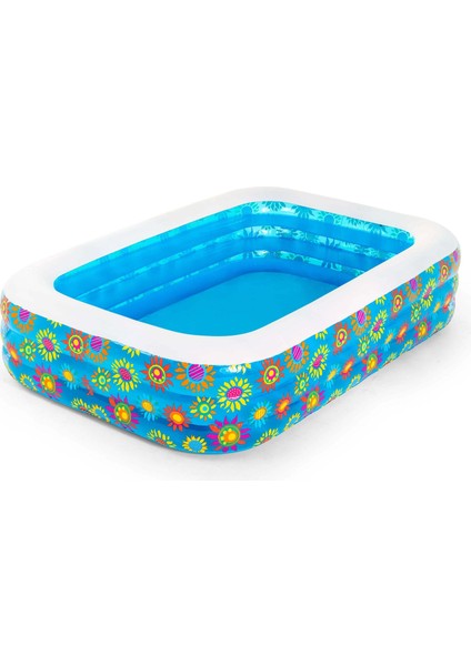 54120 Desenli 3 Bölme Havuz 229 cm