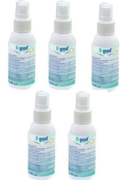 100ML El ve Cilt Dezenfektanı x 5 Adet