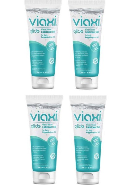 Su Bazlı , Renksiz ve Kokusuz Jel 200 ml 4 Adet