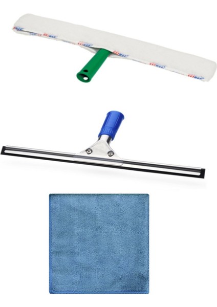 Camsil Silme Aparatı Çekçek Metal 45CM+ Mikrofiber Peluş ve Aparatı 45 cm ve Mikrofiber Bez