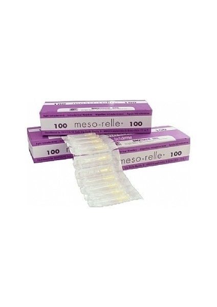 Mezoterapi Iğnesi 30 gr 4 mm 100'LÜ