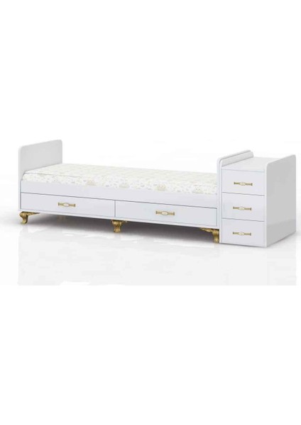 Sallanan Büyüyen Beşik Beyaz Suntalam Malzeme ile Ergonomik Tasarım 0-4 Yaş modelleri