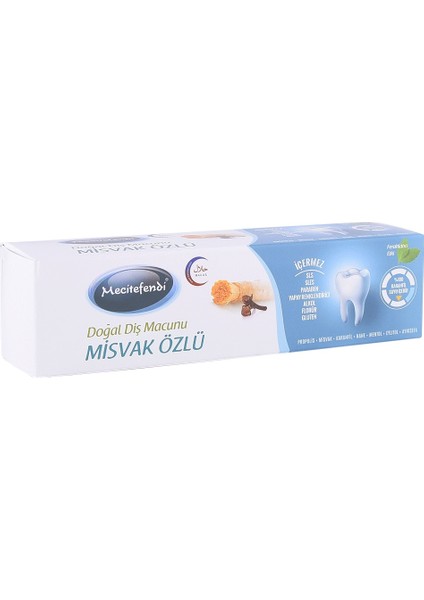 Mecitefendi Doğal Diş Macunu Misvak Özlü 75 ml