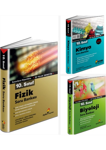 10. Sınıf Fizik-Kimya-Biyoloji Soru Bankası