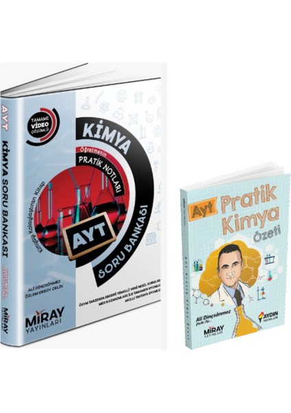 AYT Kimya Soru Bankası & AYT Pratik Kimya Özet Kitabı
