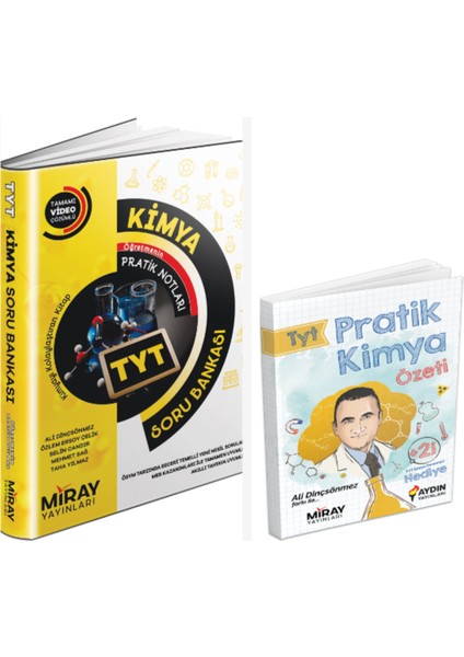 TYT Kimya Soru Bankası & TYT Pratik Kimya Özet Kitabı