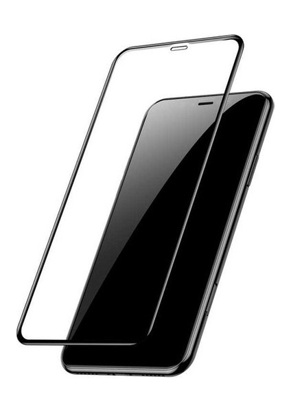 Apple iPhone 11 Pro Max Tam Kaplayan Fiber Nano Ekran Koruyucu Cam