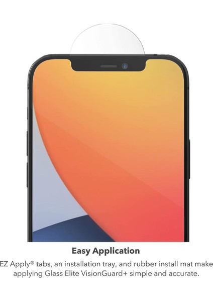Apple iPhone 12 Pro Max Tamperli Kırılmaz Cam Ekran Koruyucu