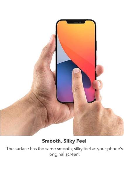 Apple iPhone 12 Pro Max Tamperli Kırılmaz Cam Ekran Koruyucu