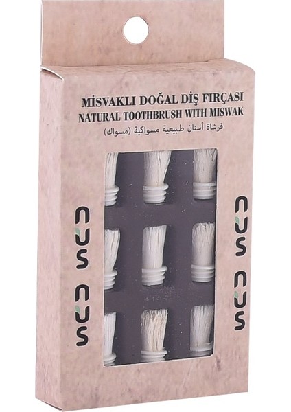 Nusnus Misvak Diş Fırçası Başlığı
