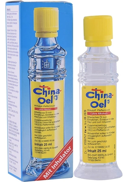 China Oel  Çin Yağı China Oel Oil 25 ml