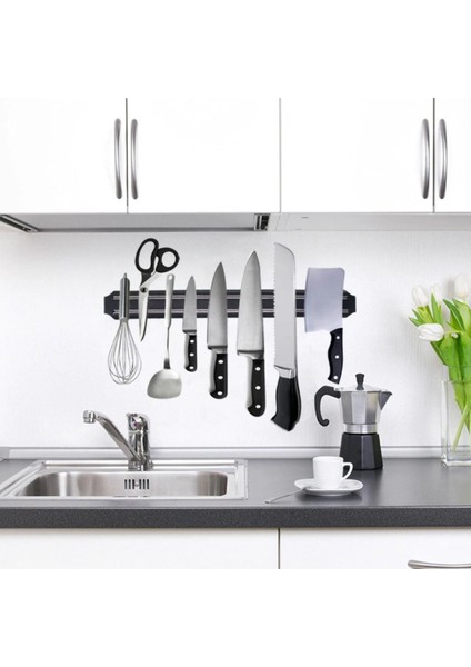 360 Derece Dönebilen Mekanizmalı Yuvarlak Tepsi Formlu Organizer + Manyetik Bıçak Askısı 33 cm indirimleri