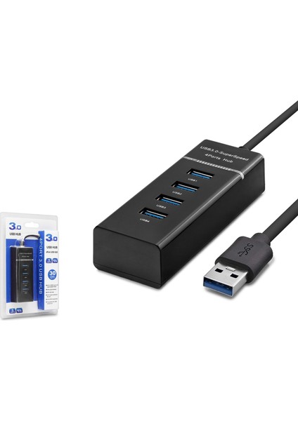 HDX7017 Hub USB 3.0 1 Port + USB 2.0 3 Port 27CM