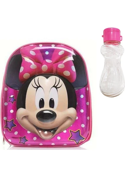 Masho Trend Pembe Minnie Mouse Anaokulu Çanta  Suluk  Anaokulu Çanta  Kreş Çanta  Mini Maus Çanta